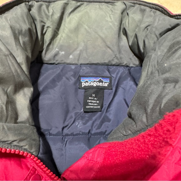 RARE 1997 Vintage Patagonia Down Insulated DAS Puffer Jacket Parka Red Mens M - Picture 9 of 11